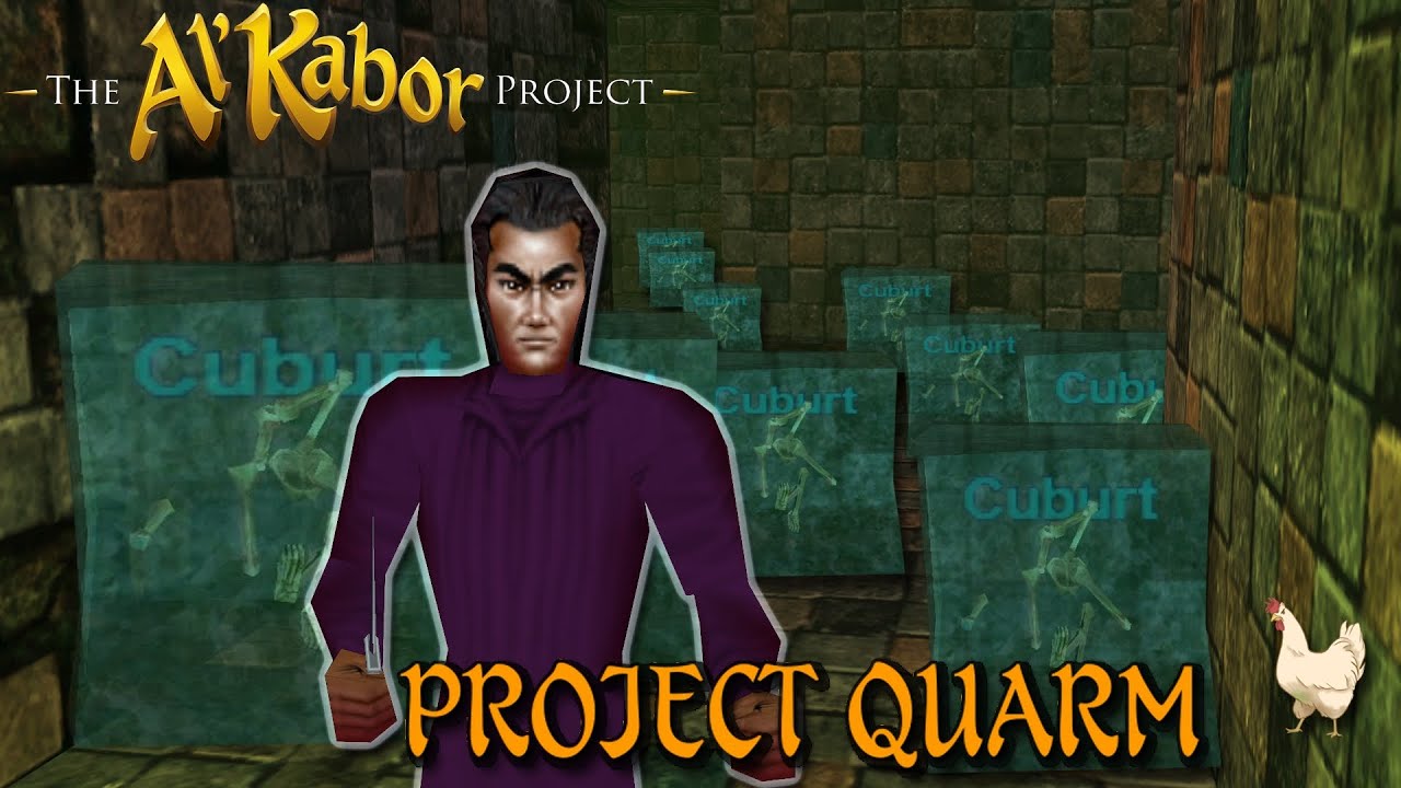 Project Quarm and Everquest in 4k?!  Cubert and Blackburrow shenanigans