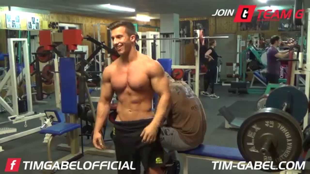 Krankes Brusttraining in München + Posing im Ercans Gym - TeamG