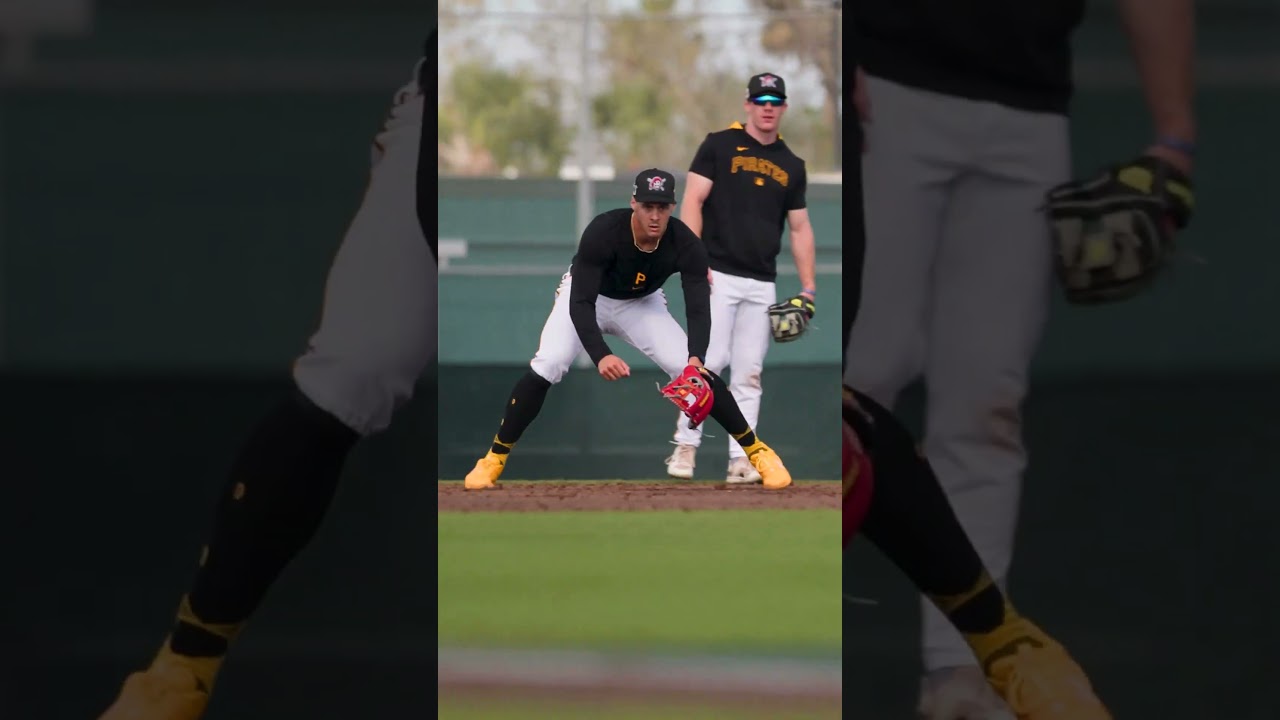 Pirates prospect Konnor Griffin at Spring Training!