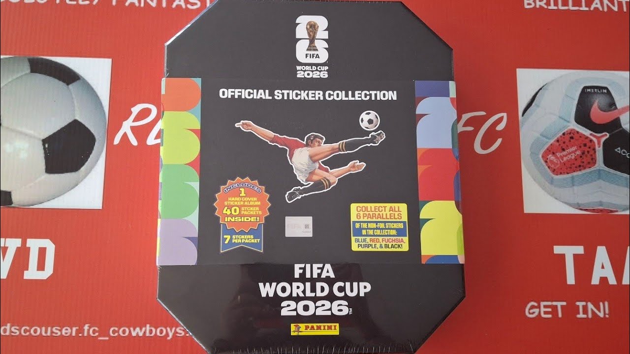 ***НОВИНКА*** STADIUM BOX / НАКЛЕЙКИ PANINI ЧЕМПИОНАТ МИРА 2026