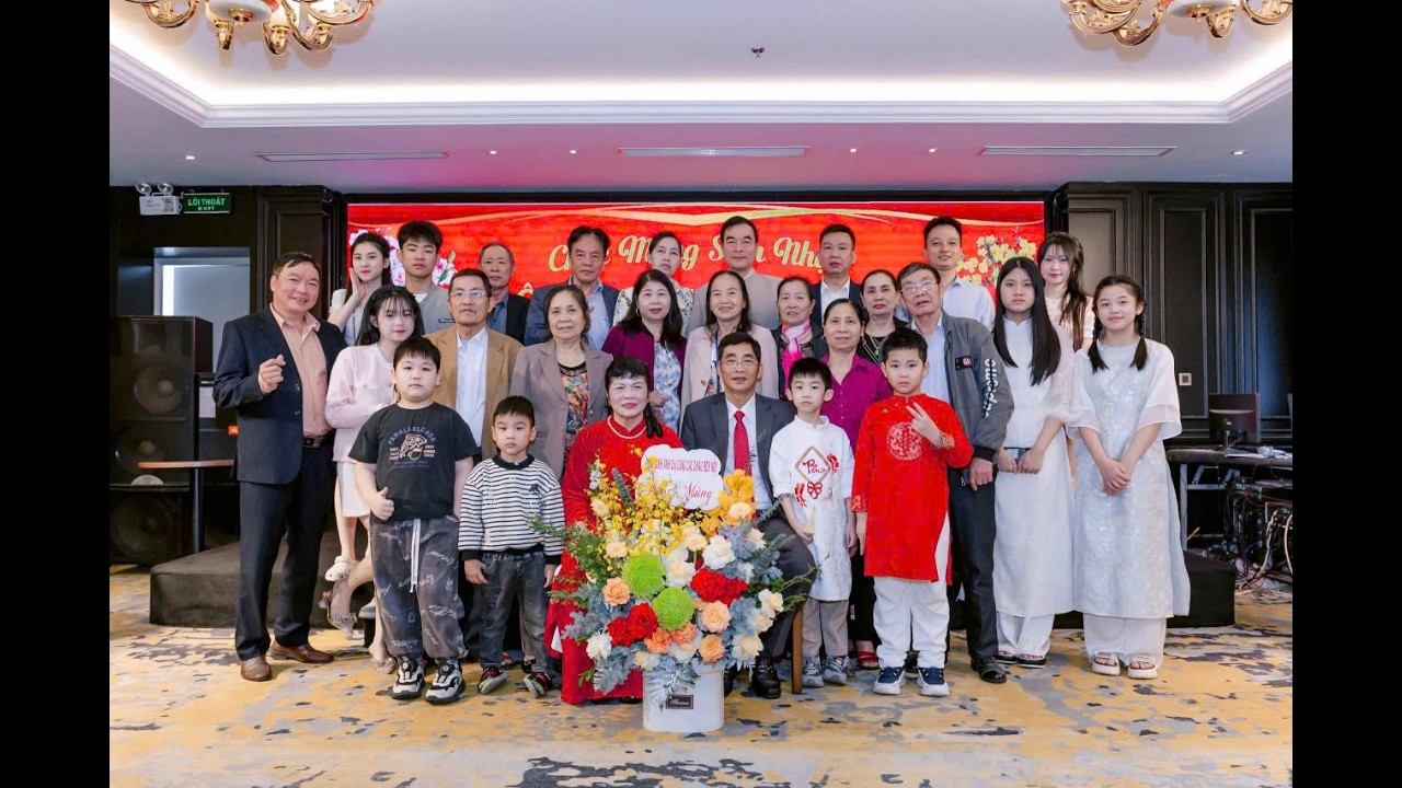 SINH NHẬT ÔNG DƯƠNG NGỌC TU   TUỔI 70