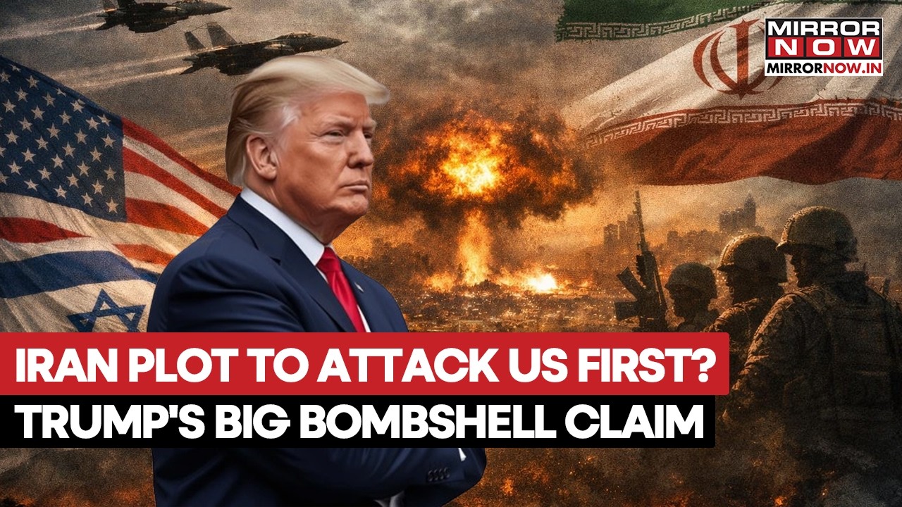 Iran Was Planning To Attack US First? Trump Drops Bombshell Claim Defending US-Israel Strike