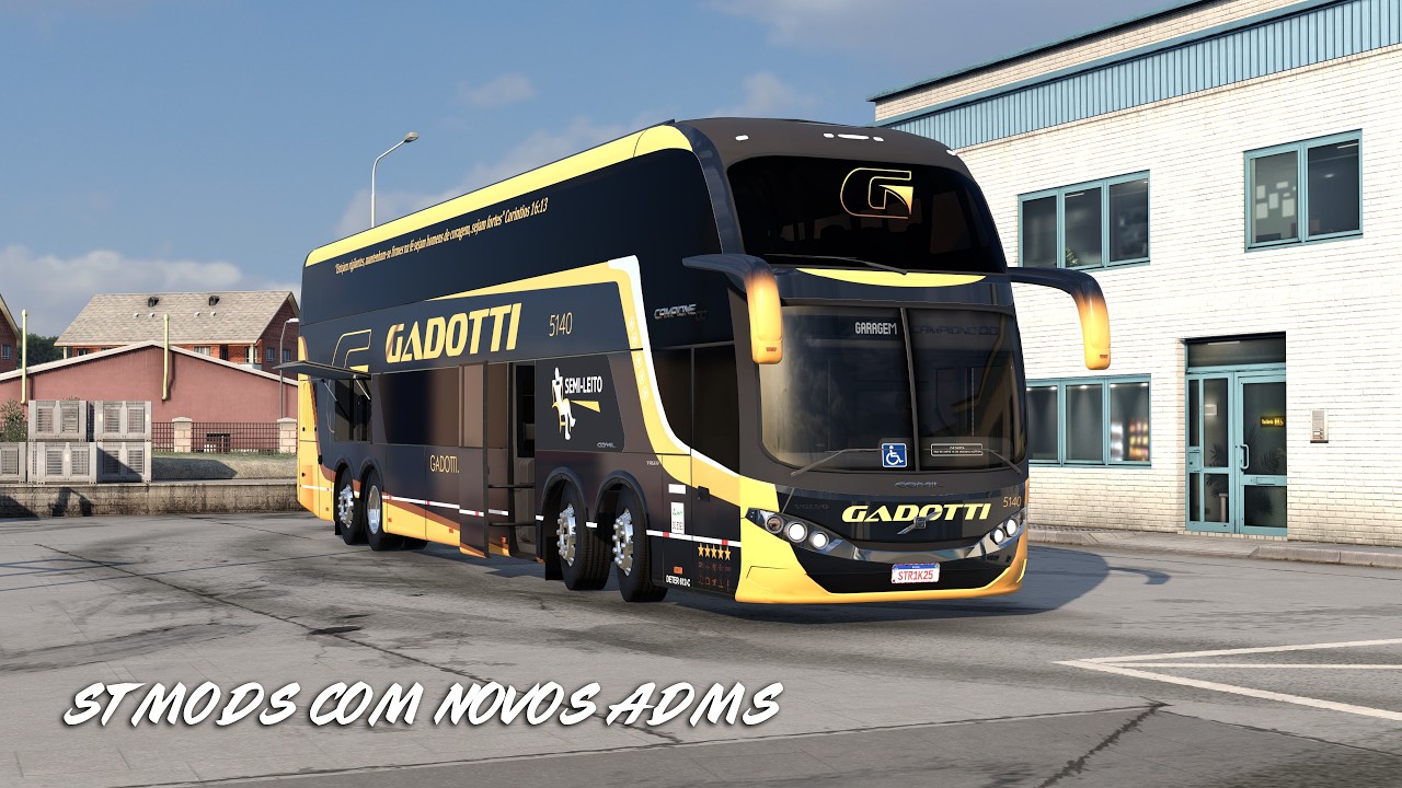 ST MODS COM NOVOS ADM, COMIL CAMPIONE DD 8X2, MAPA EAA