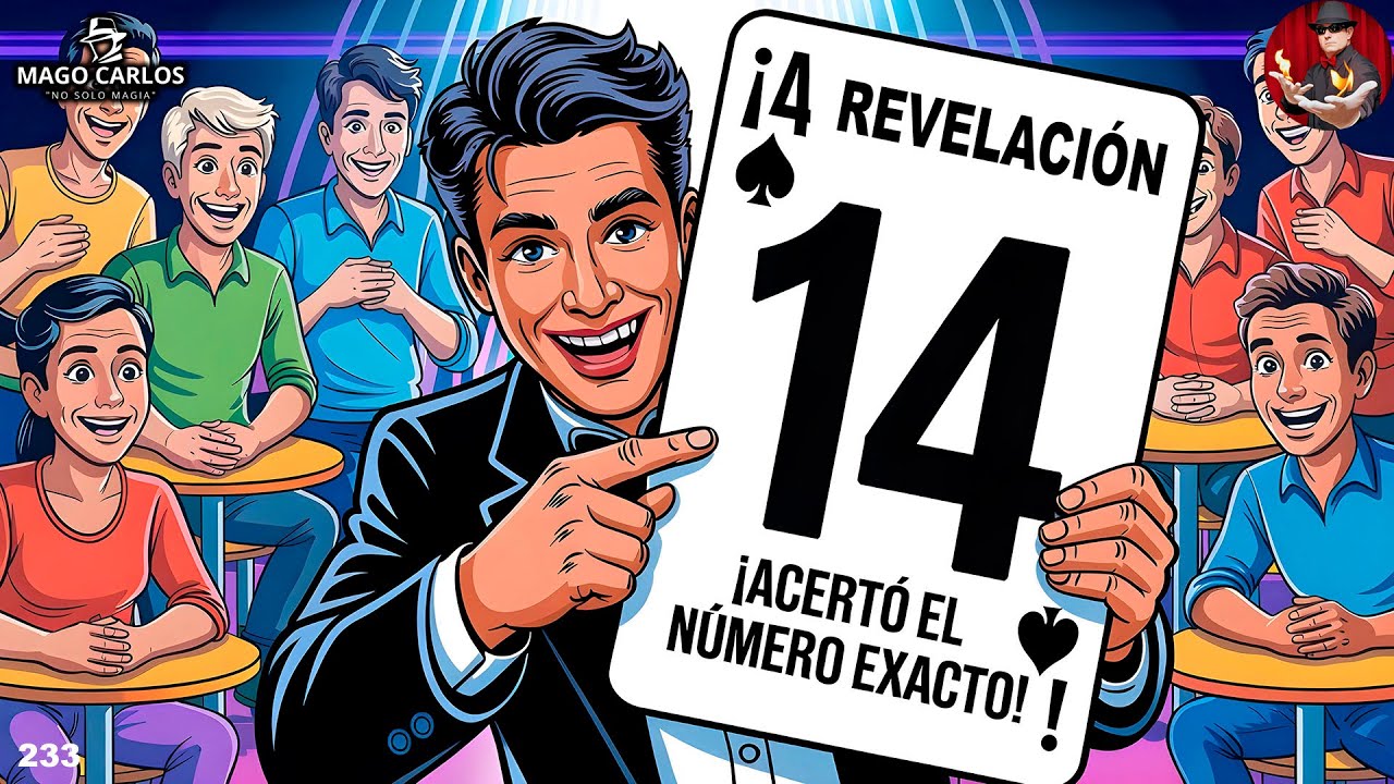 REVELACIÓN del TRUCO: ADIVINA el NÚMERO EXACTO con dos CARTAS (explicado paso a paso)