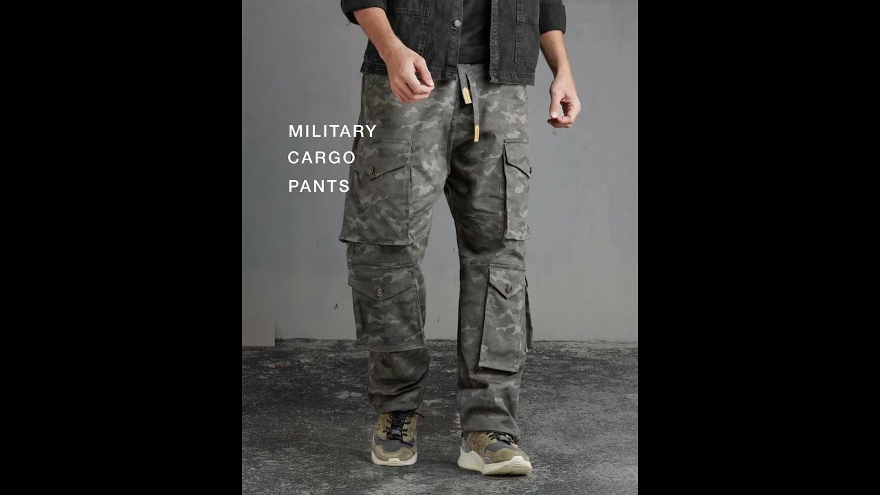 Camo Hoppers - Military Cargo Pants - Bombay Trooper