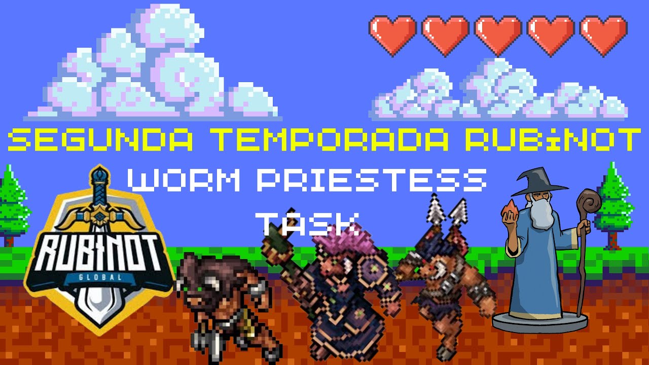 RubinOT do ZERO - WORM PRIESTESS TASK - T2 Ep8