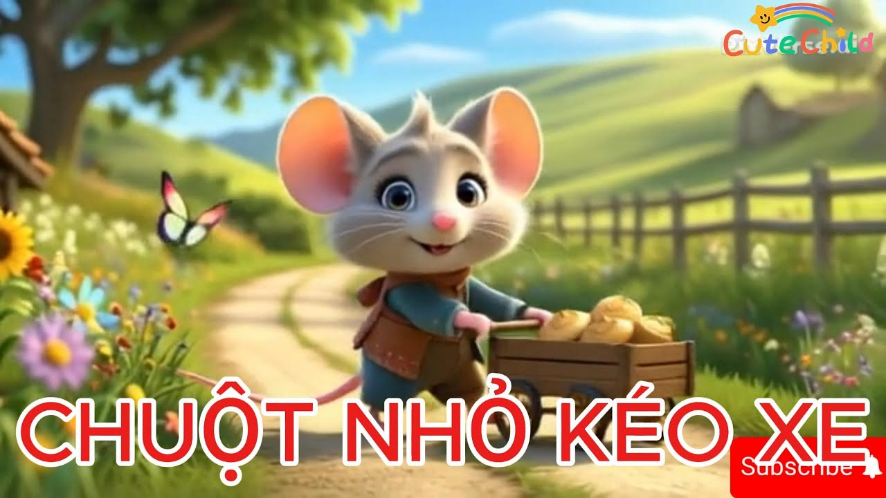 NHẠC THIẾU NHI VUI NHỘN SÔI ĐỘNG - CHUỘT NHỎ KÉO XE - CHÚ CHUỘT THƯƠNG NHÂN - CHÚ CHUỘT KÉO XE VUI