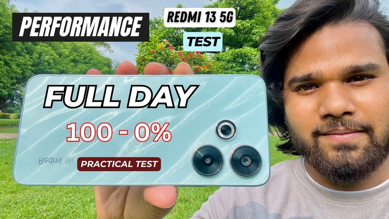 Full Day with Redmi 13 5G | The Ultimate Performance & Battery Drain Test