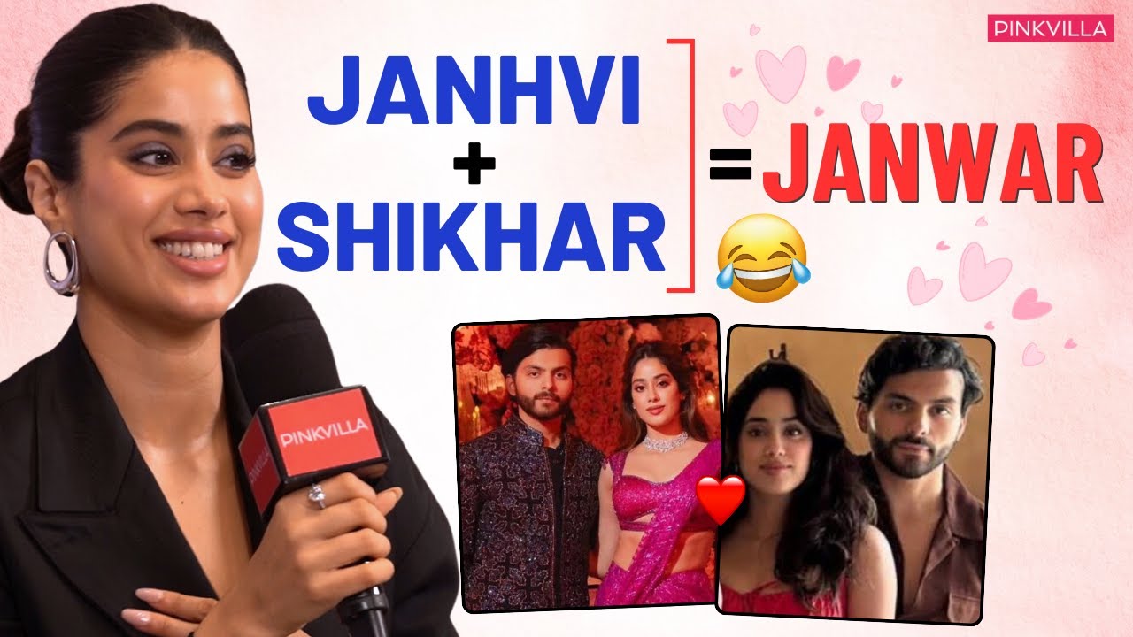 Janhvi Kapoor & Shikhar Pahariya Have The CUTEST Couple Name | Pinkvilla