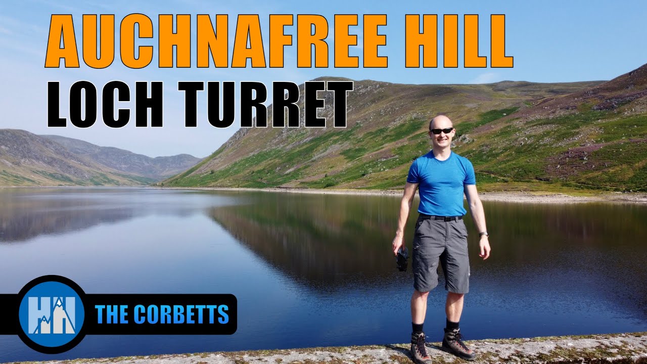 Auchnafree Hill from Loch Turret | Corbett Bagging