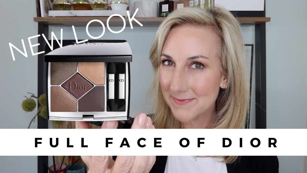 FULL FACE OF DIOR | NEW! FALL 2020 DIOR EYESHADOW PALETTE IN 'NEW LOOK'