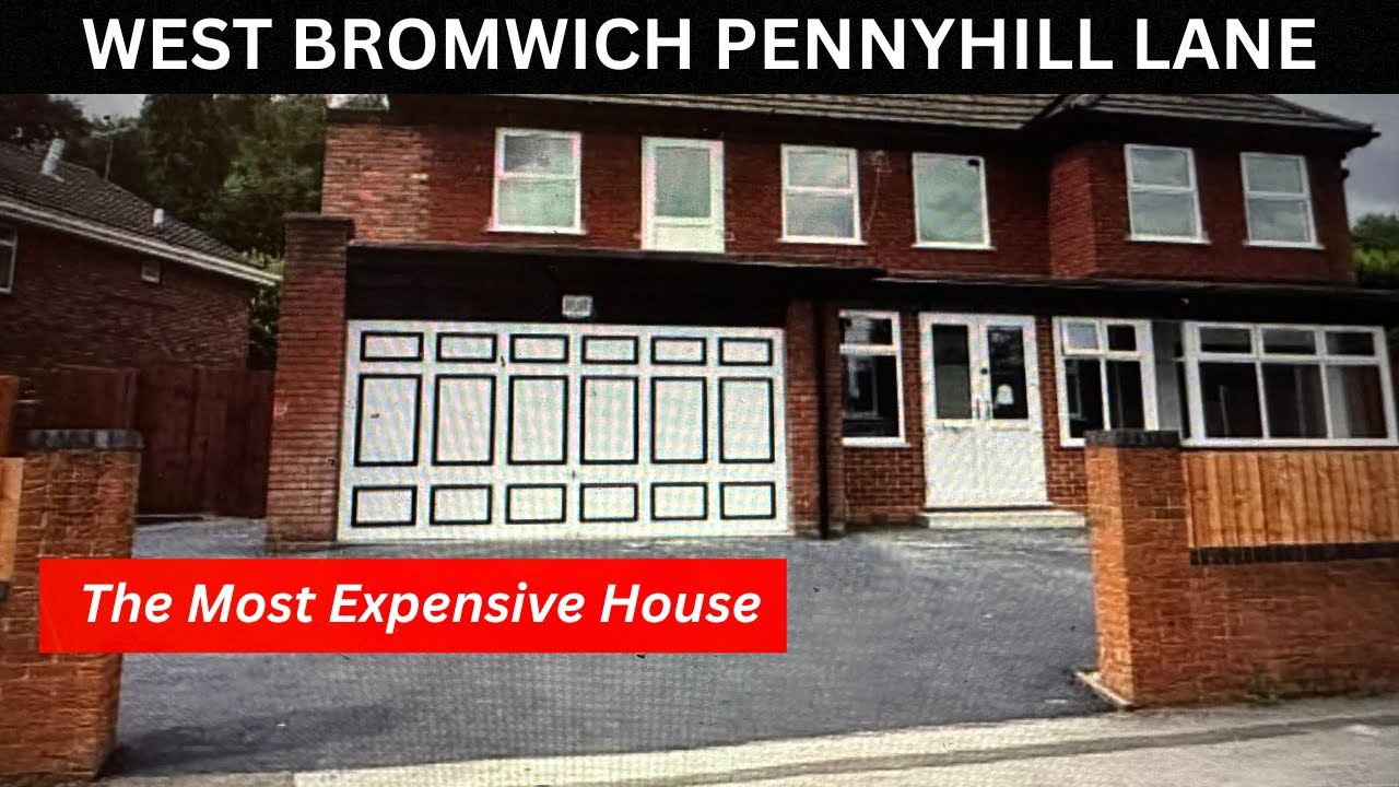 The MOST EXPENSIVE House For Sale in West Bromwich