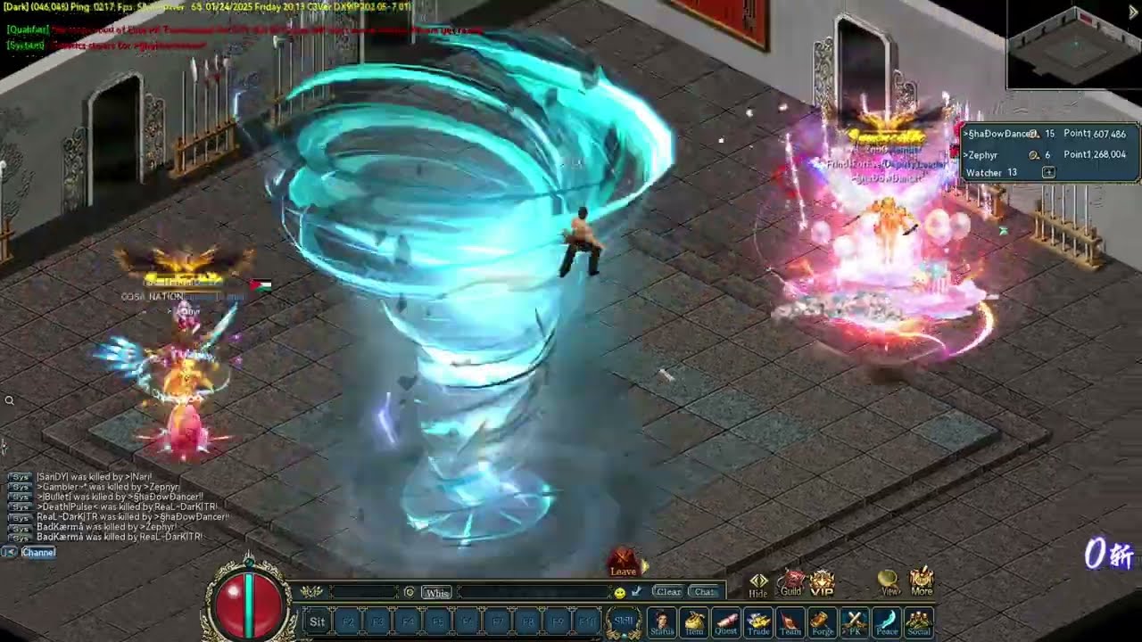 CONQUER ONLINE ELITE PK SERVE DARK 01/24/2025