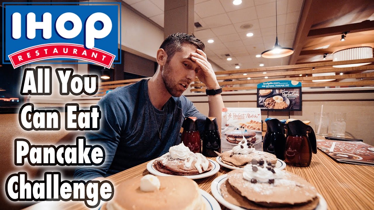 IHOP All You Can Eat Pancake Challenge!