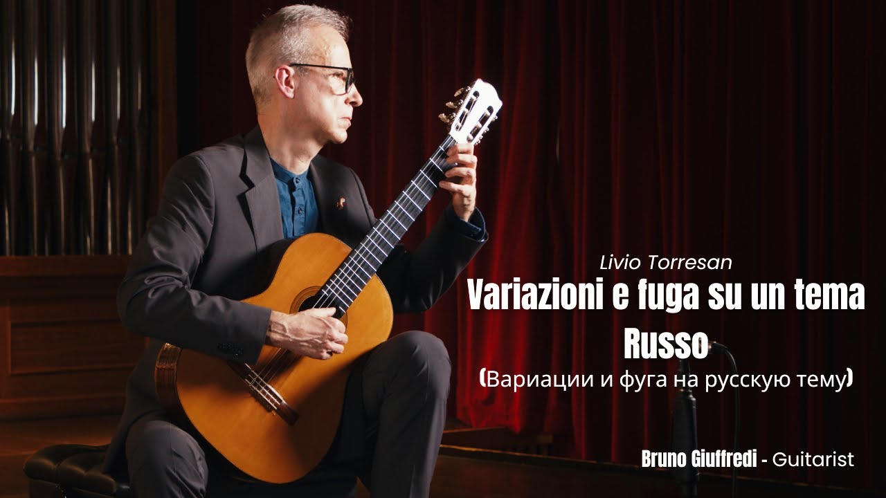 Bruno Giuffredi plays Variazioni e Fuga su un tema Russo - L. Torresan, 80th anniversary Victory day