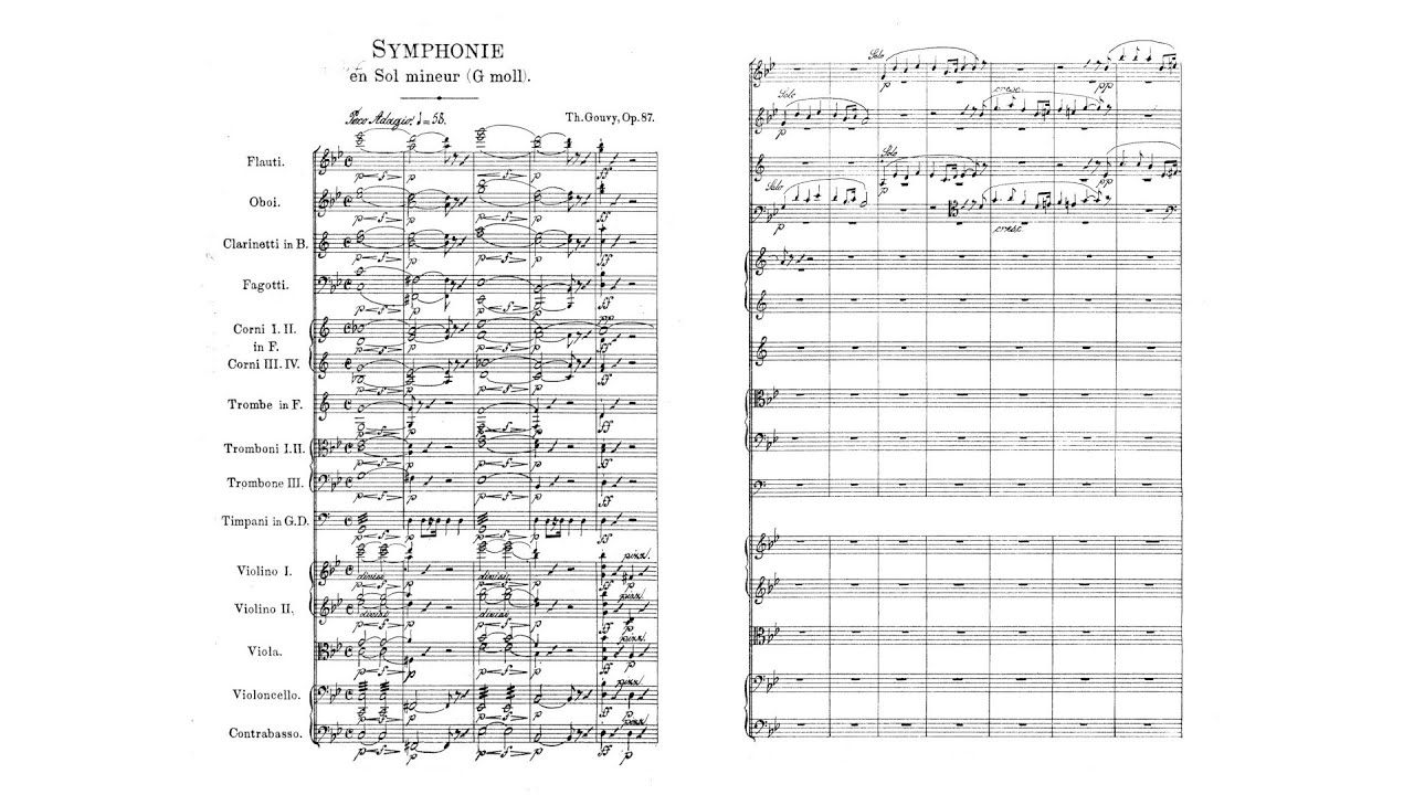 Louis Th&eacute;odore Gouvy &ndash; Symphony No.6, in G minor