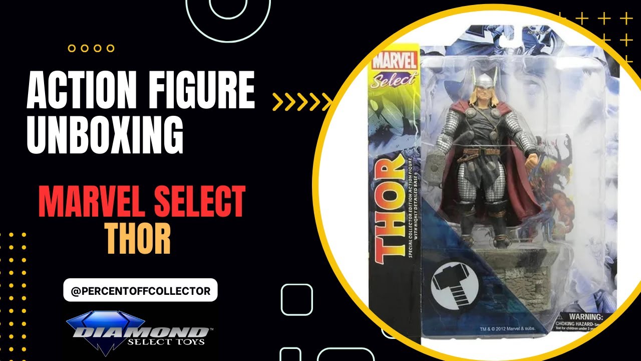 Marvel Selects (Diamond Select): Thor: Action Figure Unboxing & Review