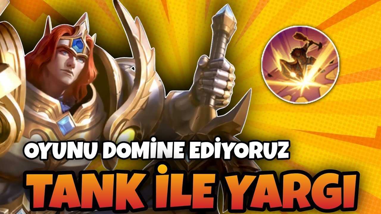 TANK BÖYLE OYNANIR❗- Mobile Legends Tigreal