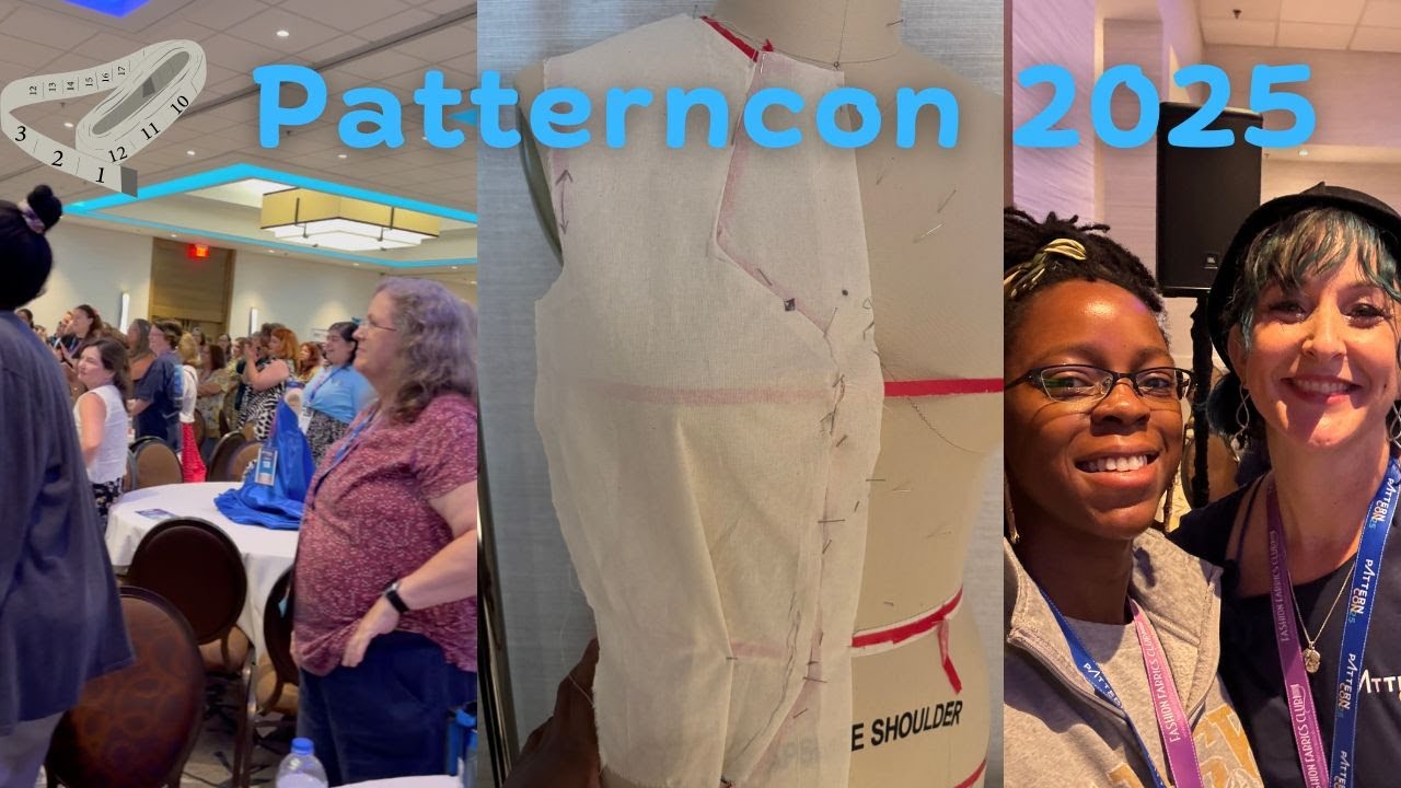 I went to Patterncon 2025! my thoughts & new patterns