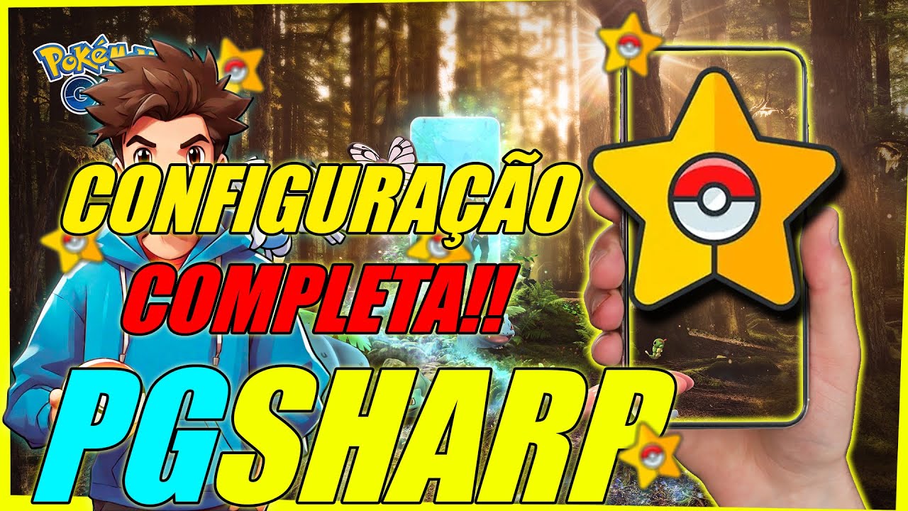COMO CONFIGURAR O PGSHARP COMPLETO 2025!! #pokemongo #pgsharp