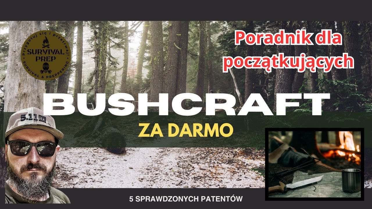 Pierwszy biwak bez koszt&oacute;w | Survival i bushcraft od zera dla początkujących