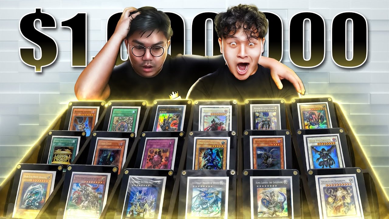 We FOUND a $1,000,000+ Yu-Gi-Oh! Card Collection - Most Valuable Cards EVER?!