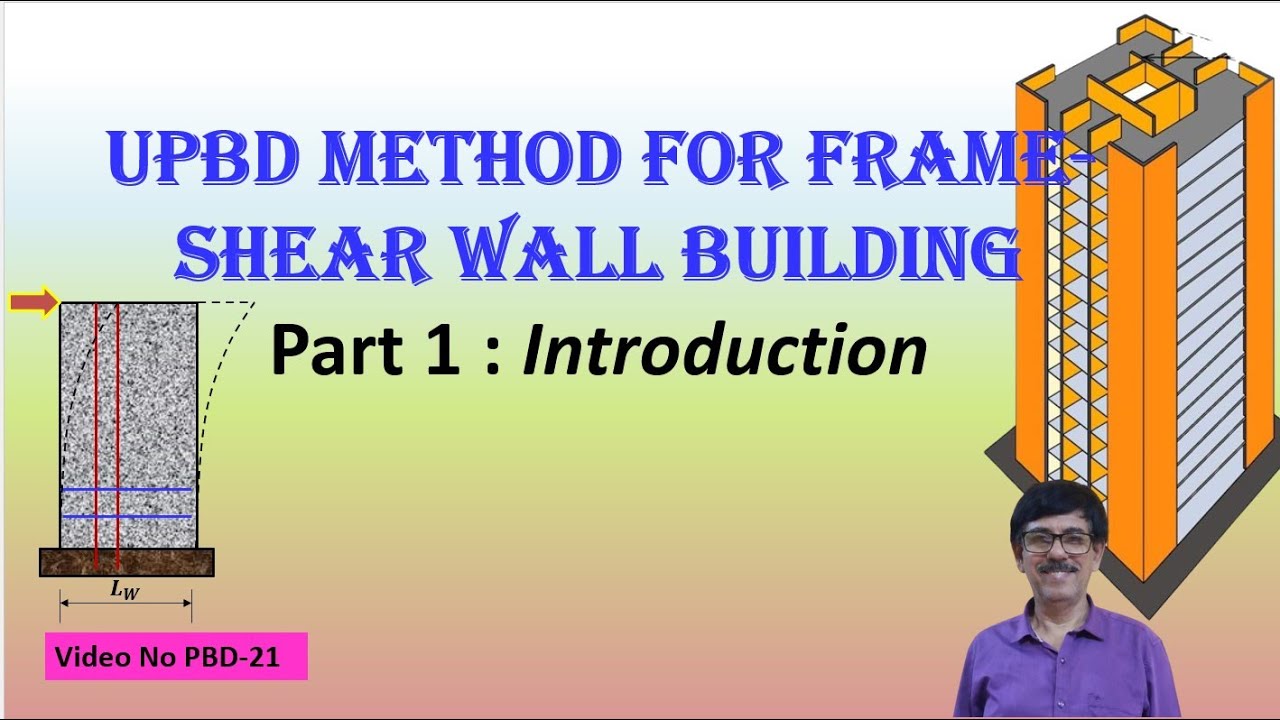 UPBD Method for Frame Shear Wall System: Part 1 Introduction