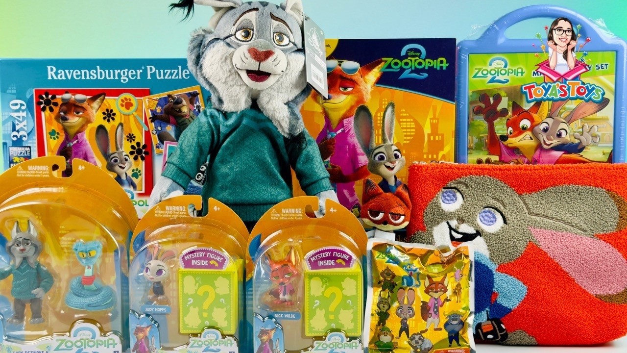 Unboxing and Review of Disney Zootopia 2 Toys Collection