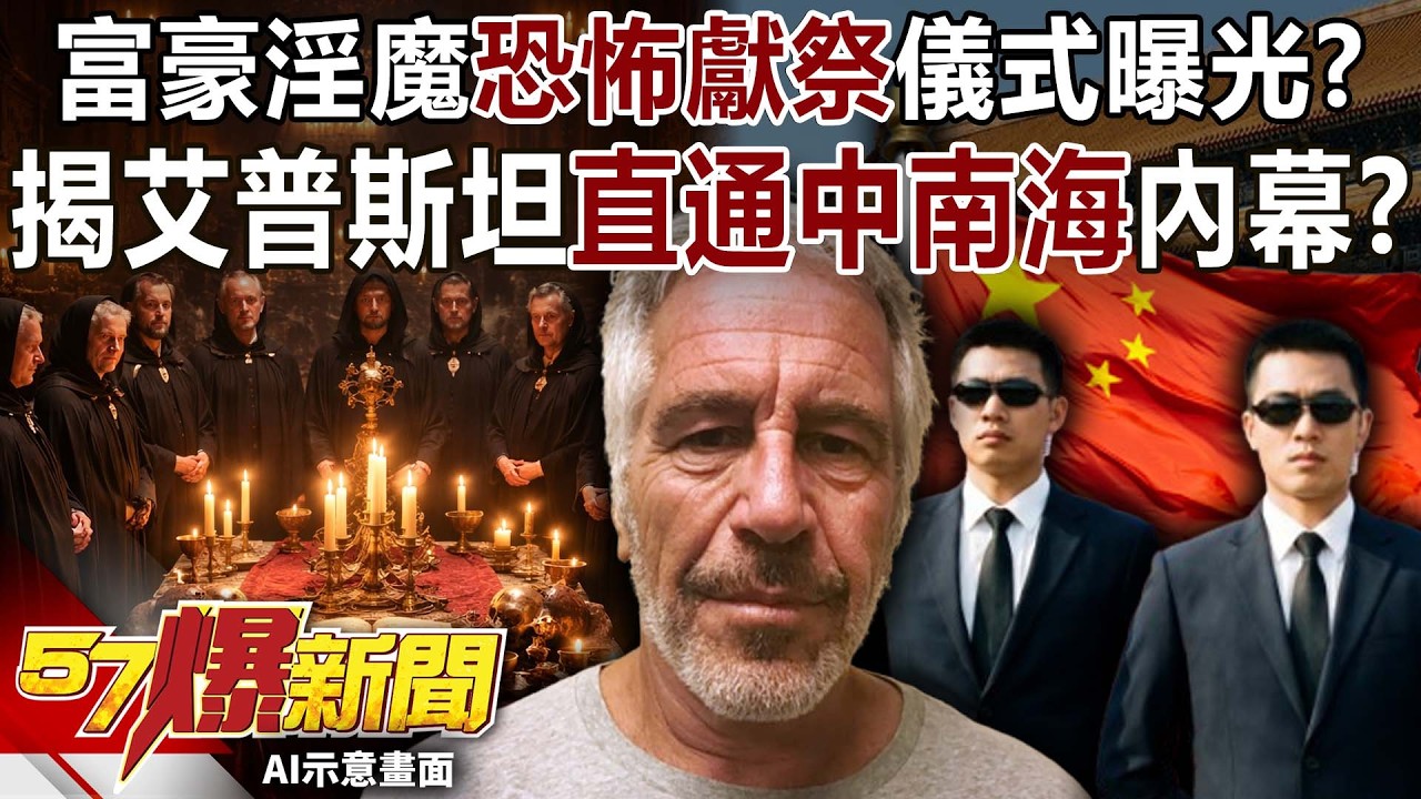 富豪淫魔「恐怖獻祭」儀式曝光？ 揭艾普斯坦直通中南海內幕？-康仁俊 徐俊相《57爆新聞》20260204-6