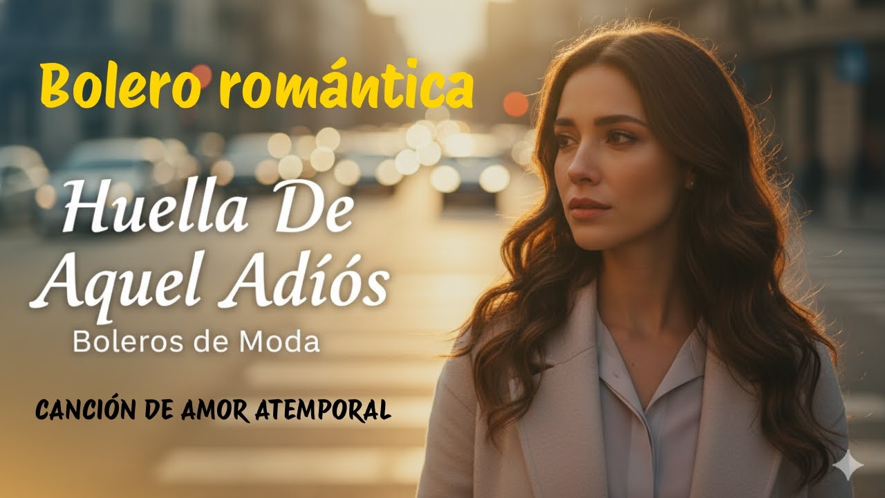 Huella De Aquel Adios, bolero romantico para noches de recuerdo