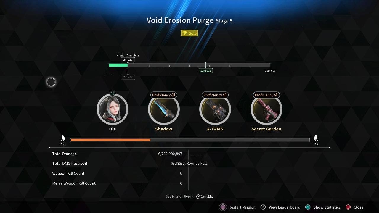 The First Descendant_Void Erosion Purge Speedrun