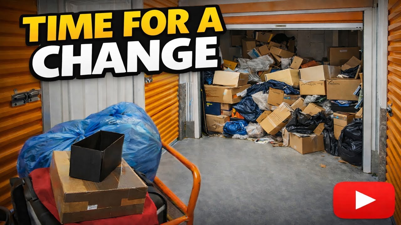 Time for a Change… Finally Cleaning Out This Storage Unit