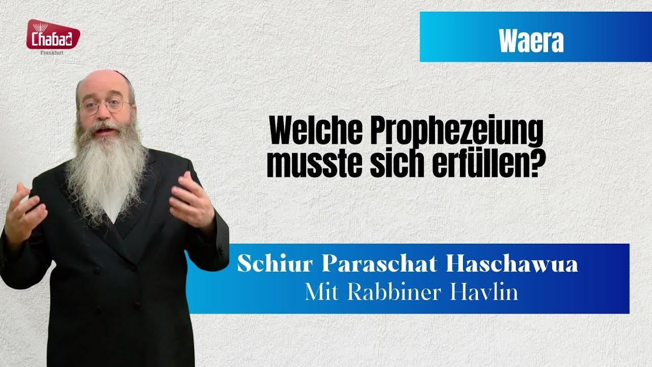 Paraschat Waera