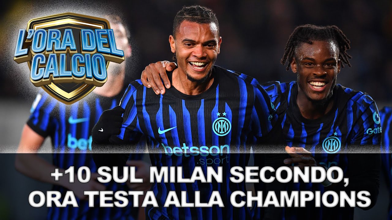 +10 sul Milan secondo, ora testa alla Champions