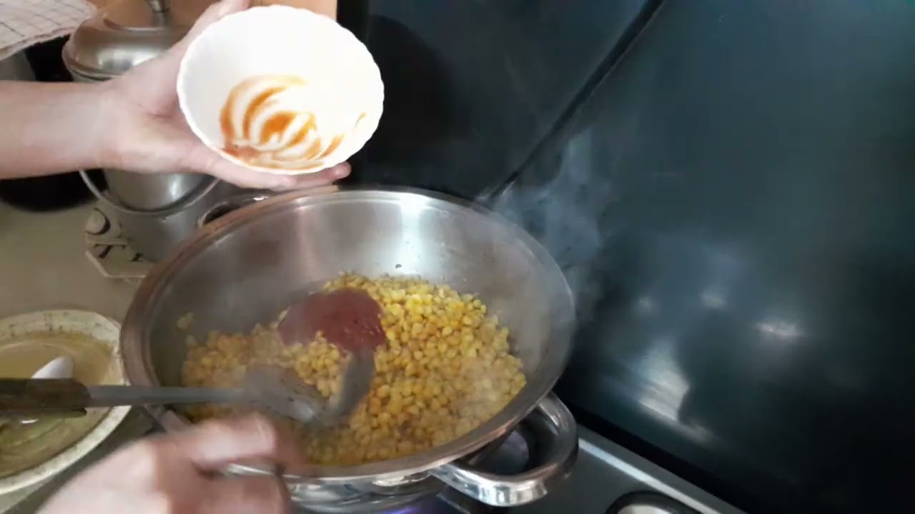 Simple  sweet corn,big taste 🌽✨️