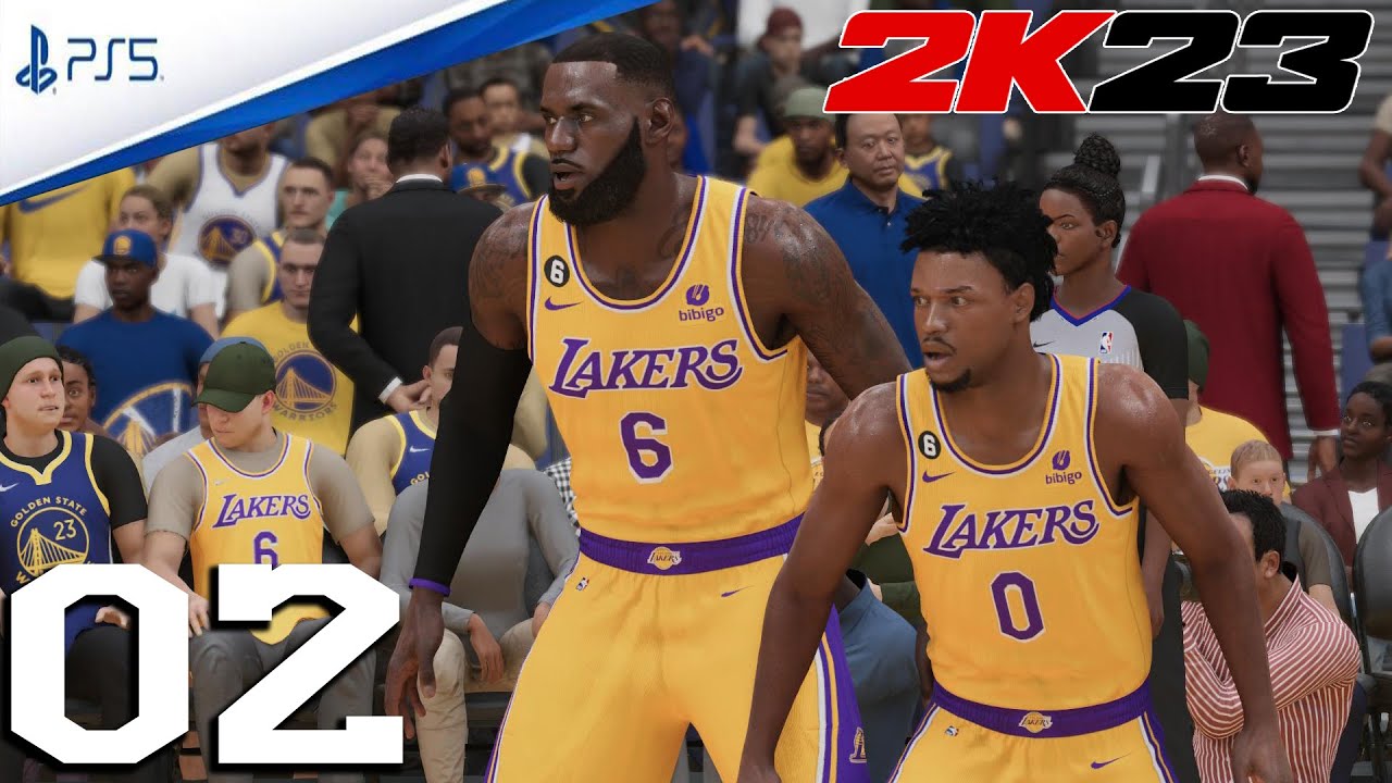 Bronny James NBA 2K23 My Career #02 - WELCOME TO THE LEAGUE