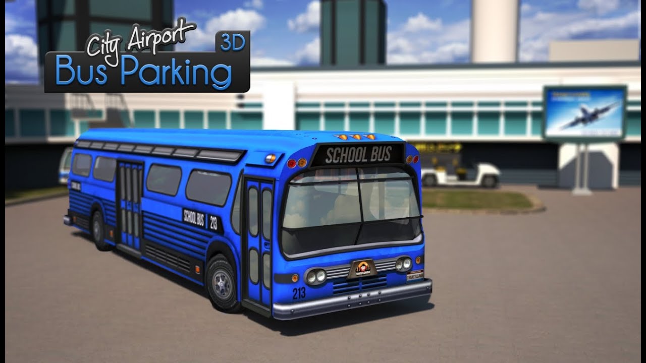 City Airport 3D Bus Parking - Android Gameplay HD