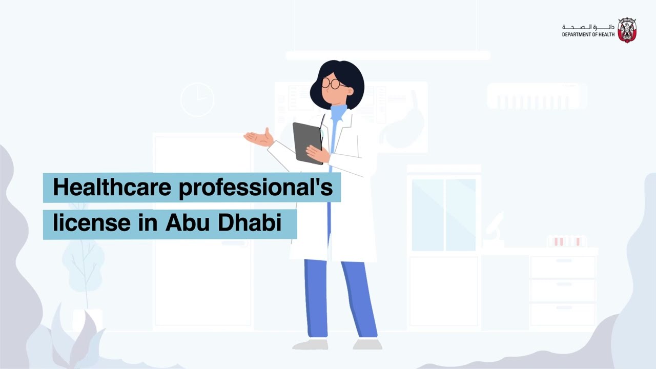Healthcare Professional's License | Department of Health - Abu Dhabi