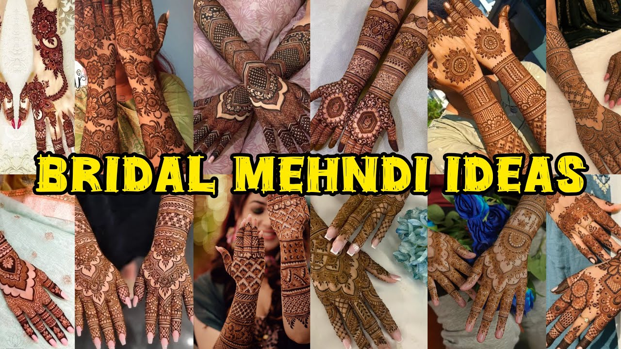 Bridal Mehndi Designs for 2025 | Latest Dulhan Henna Patterns & Wedding Mehndi Ideas