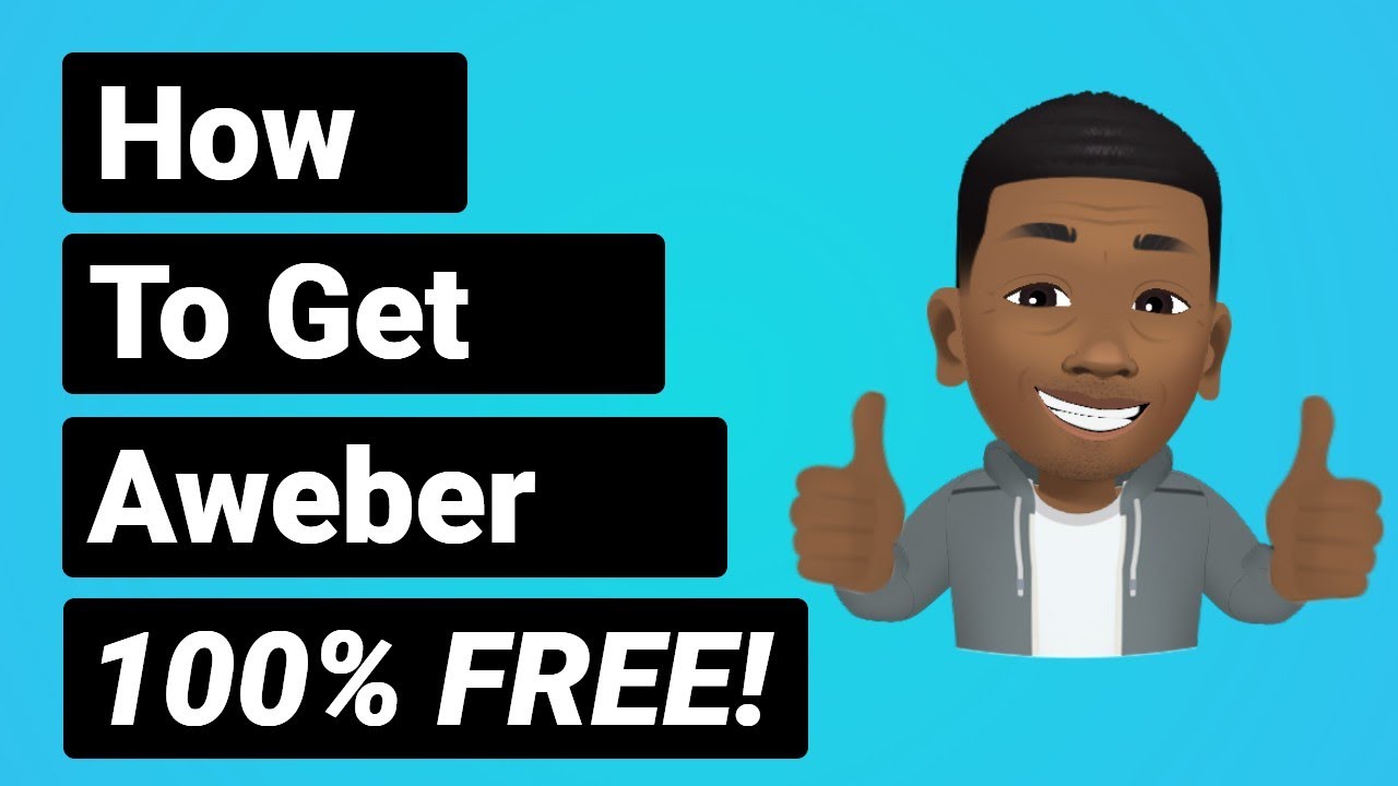How To Get an Aweber Account 100% Free!!