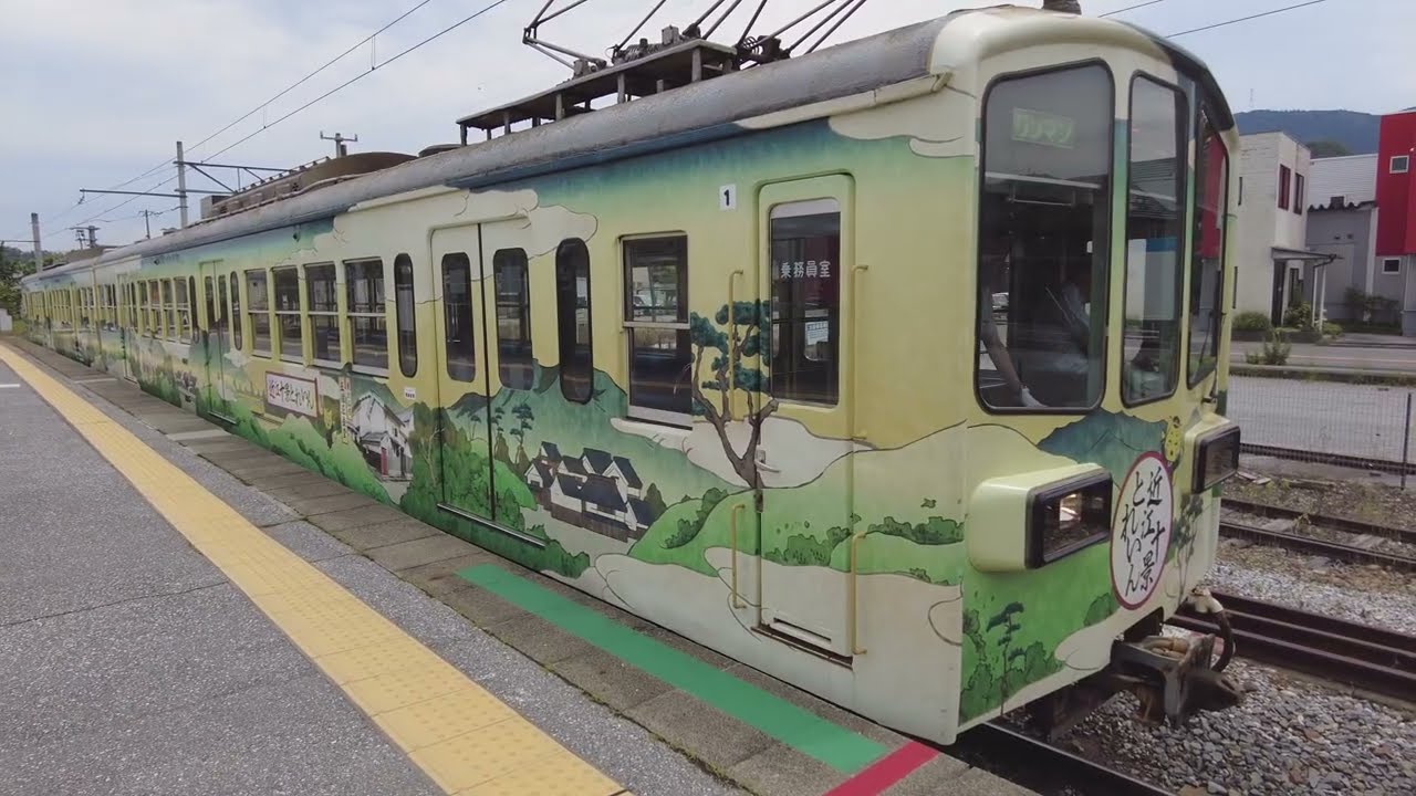 Step Back in Time: Riding the Charming, Retro Omi Railway in Shiga #japanwalk #japantrain