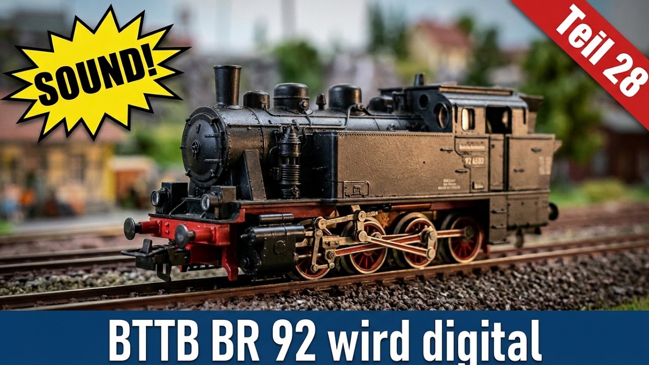 BR 92 BTTB Spur TT digital mit Sound (Teil 28)