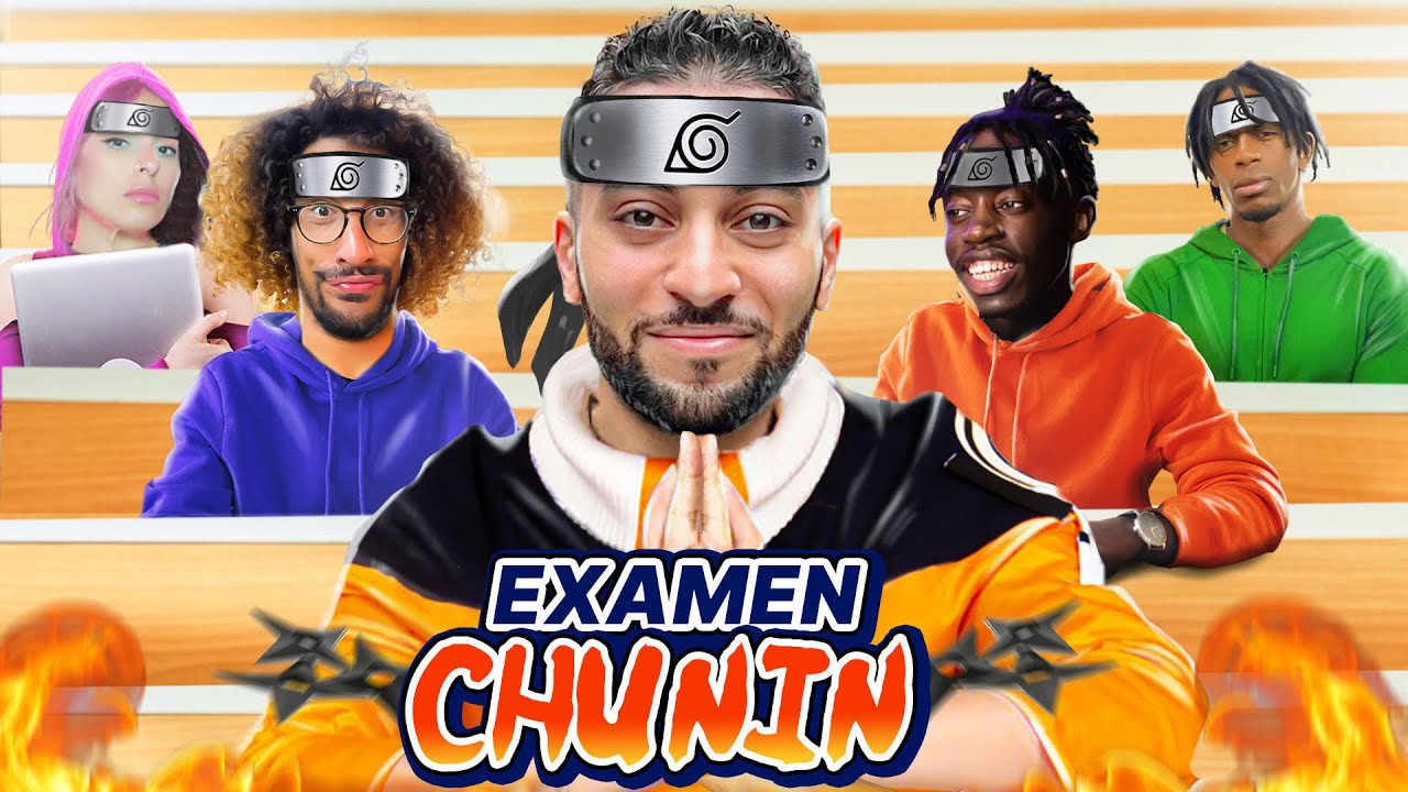 L'EXAMEN DES CHUNIN DES CRÉATEURS DE CONTENU (Naruto de wish)