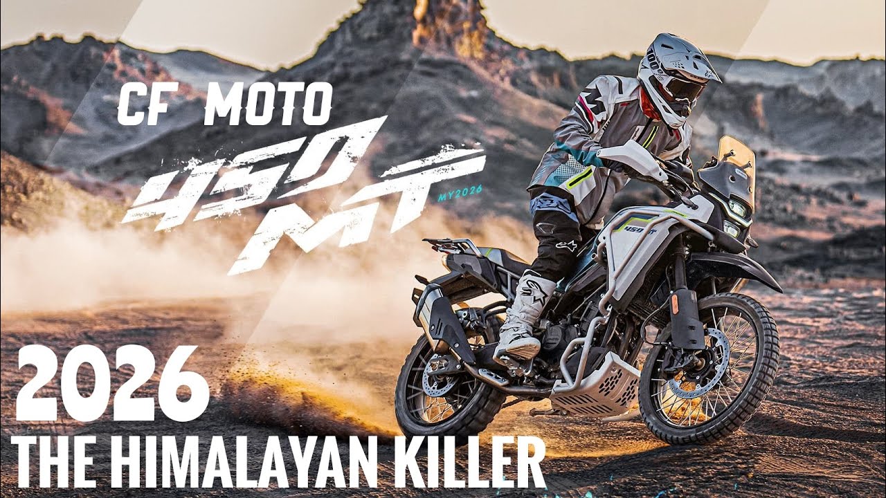 Модель CFMoto 450MT 2026 года уже здесь: самый доступный конкурент в сегменте ADV, который сметае...