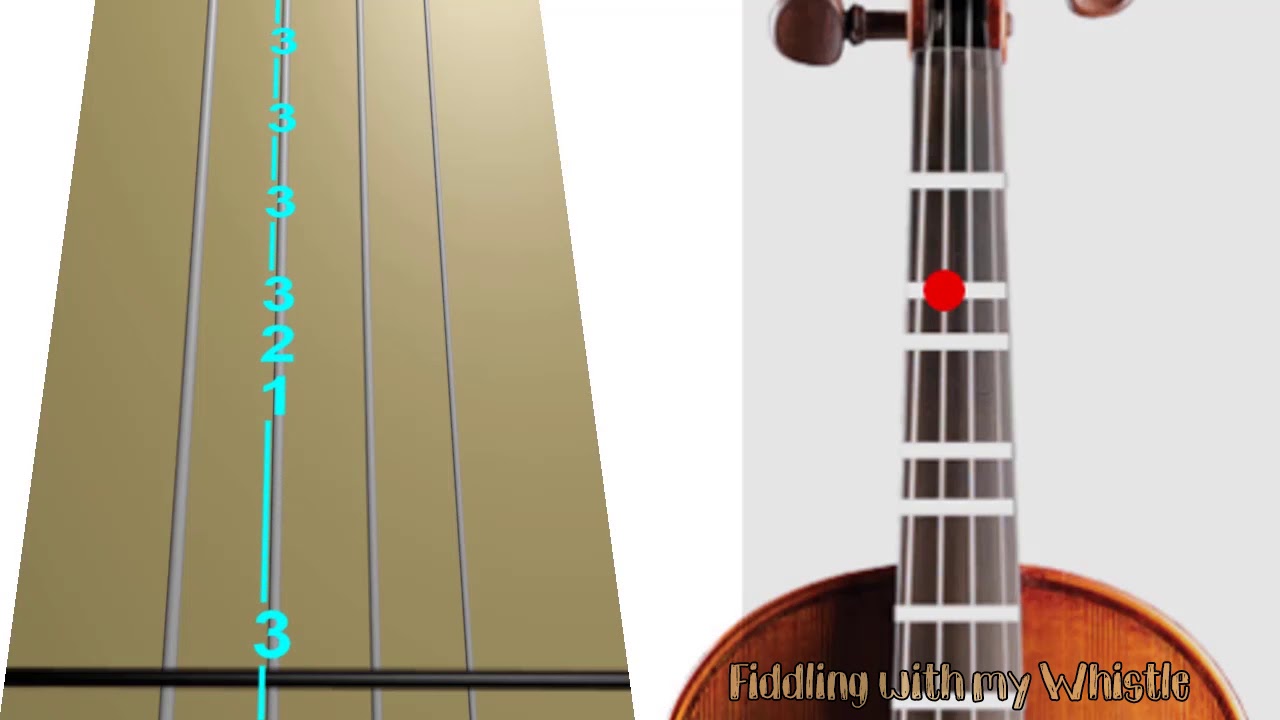 The Name of Life - Spirited Away - Violin - Play Along Tab Tutorial