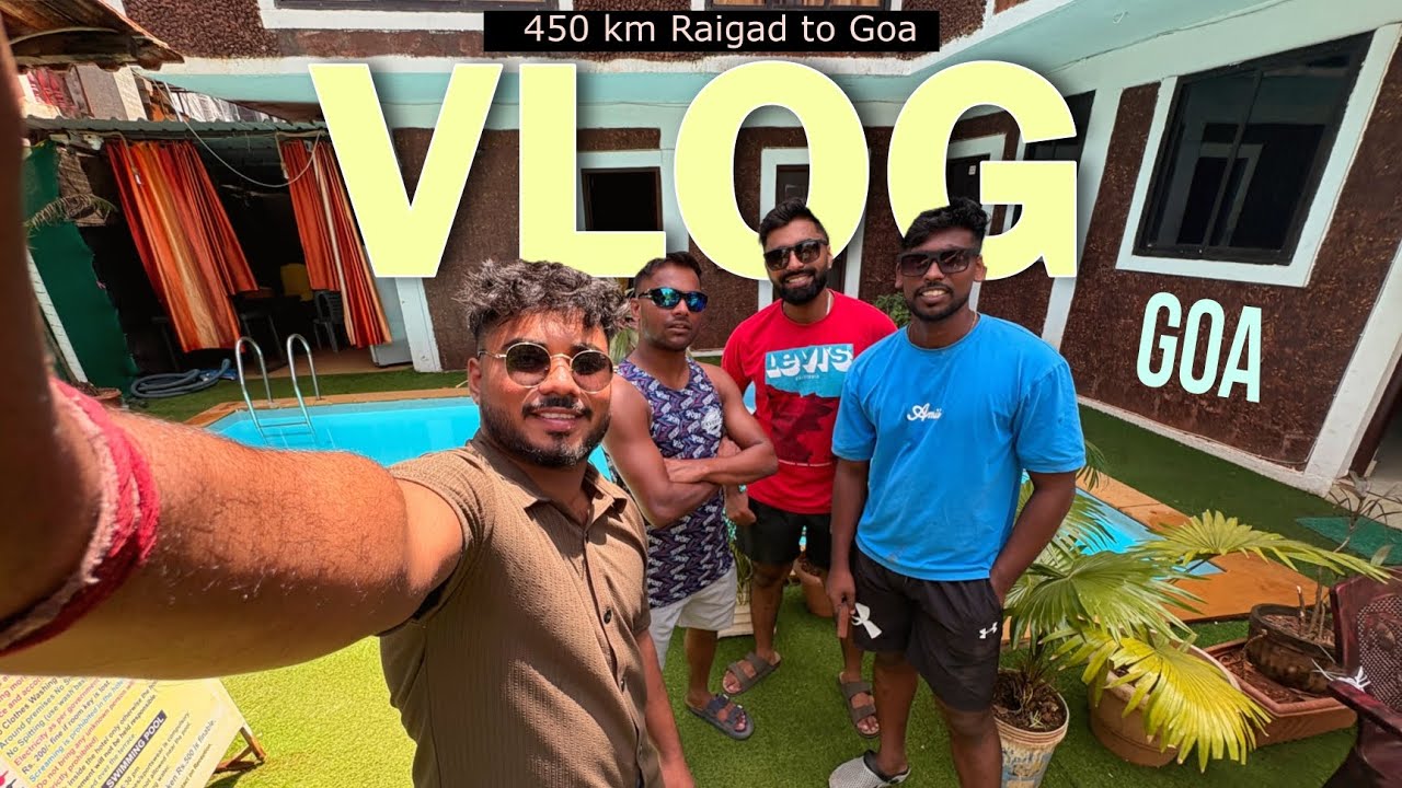 Kokan yatra Raigad to Goa ride 🏍️ || Bike Ride || KOKAN YATRA 🏖️🌴 || #enjoy #friends #2025 