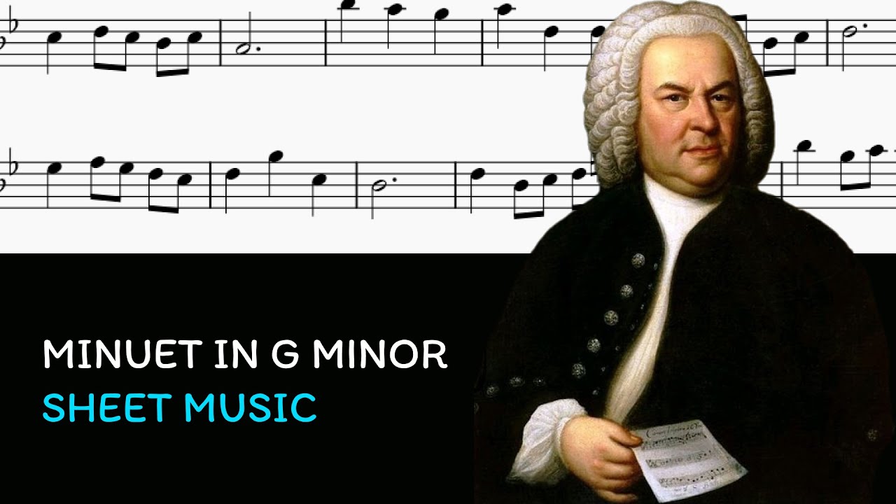 Minuet in G minor | Sheet Music | Strings & Sheets