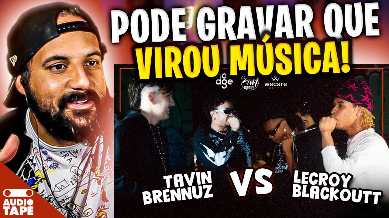 (DROP DO ANO!!!) TAVIN e BRENNUZ x LECROY e BLACKOUTT - AUDIO TAPE REACT