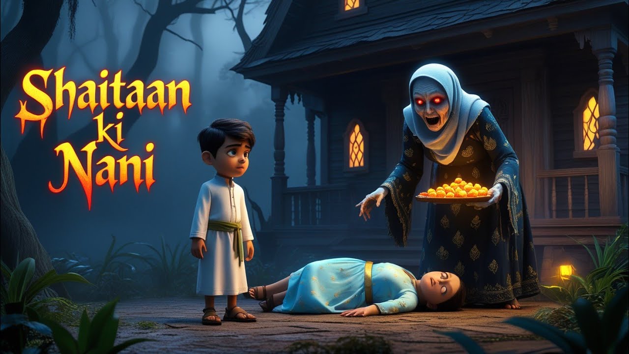 Shaitaan Ki Nani | دعا اور ایمان | Islamic Horror Story | Islamic Kids Official