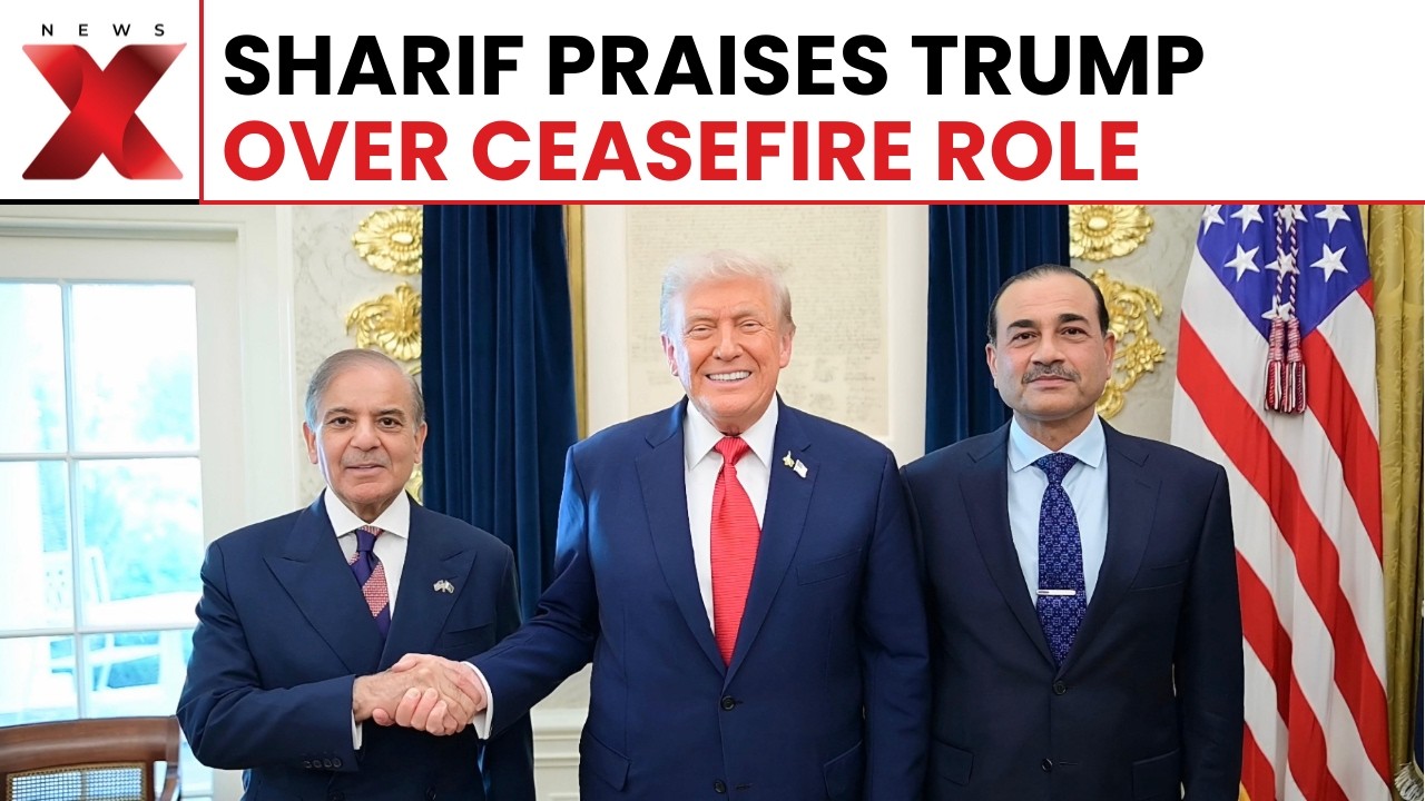 Did Shehbaz Sharif Credit Trump for India Pakistan Ceasefire Success? | NewsX